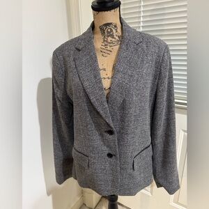 NWT 7th AVENUE Suiting COLLECTION NEW YORK & COMPANY black & white jacket sz 18